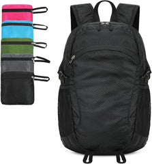 small hiking daypack15l waterproof hiking backpack packable lightweight travel day pack for women menblack small