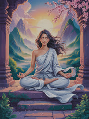 Inner Zen: Meditative Temple Portrait