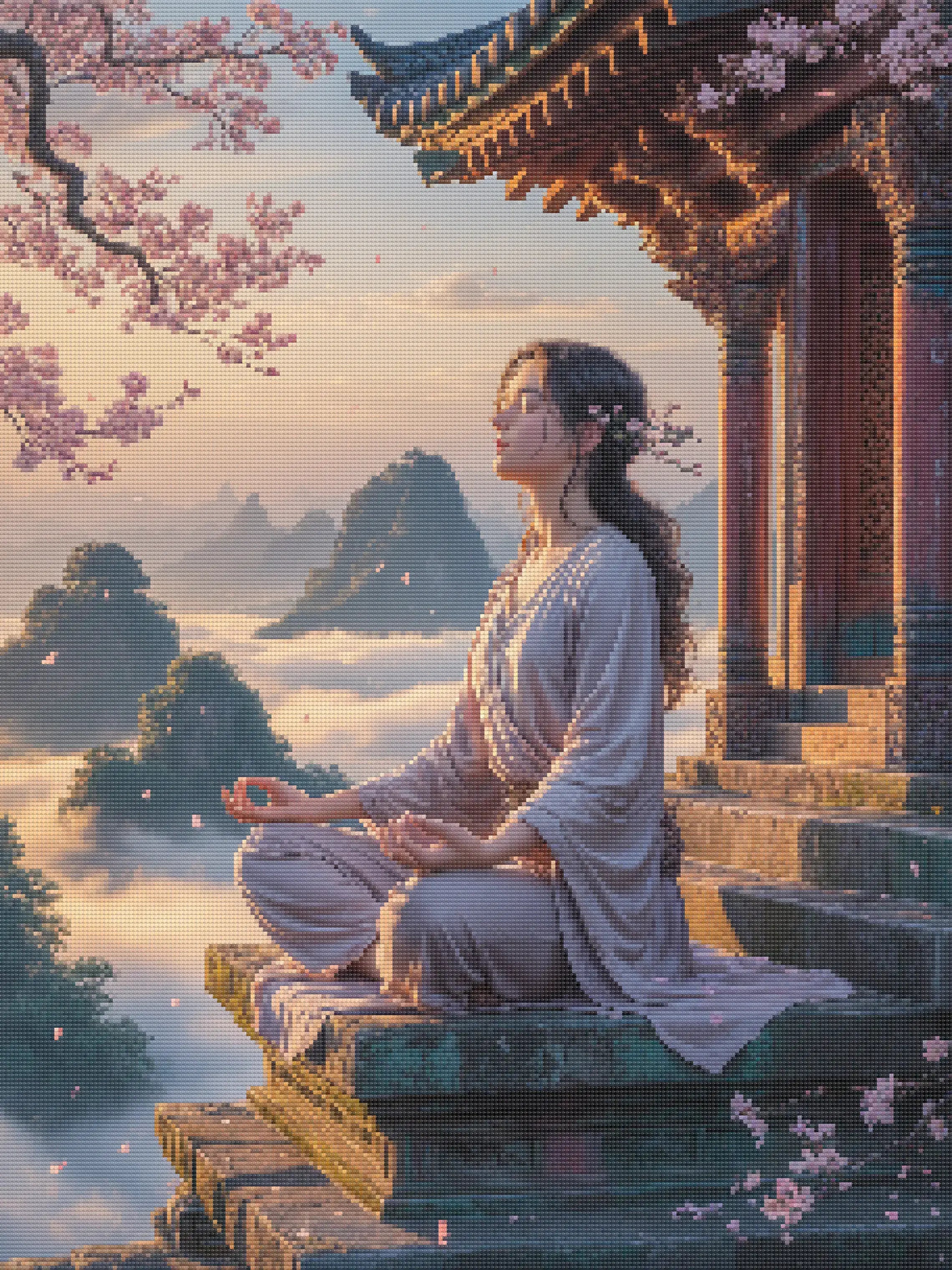 Mountain Zen: Celestial Sakura Meditation